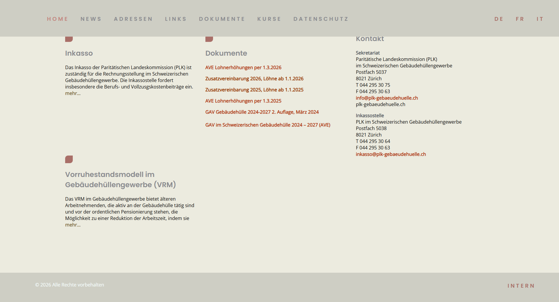Website screenshot 2